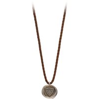Collana Gucci Uomo Crest in Argento YBB27066900200U - YBB27066900200U